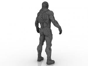 nano astronaut 3D 模型