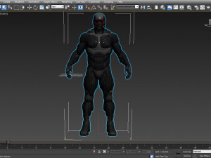 nano astronaut 3D 模型