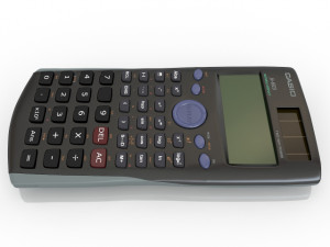 casio calculator 3D Model