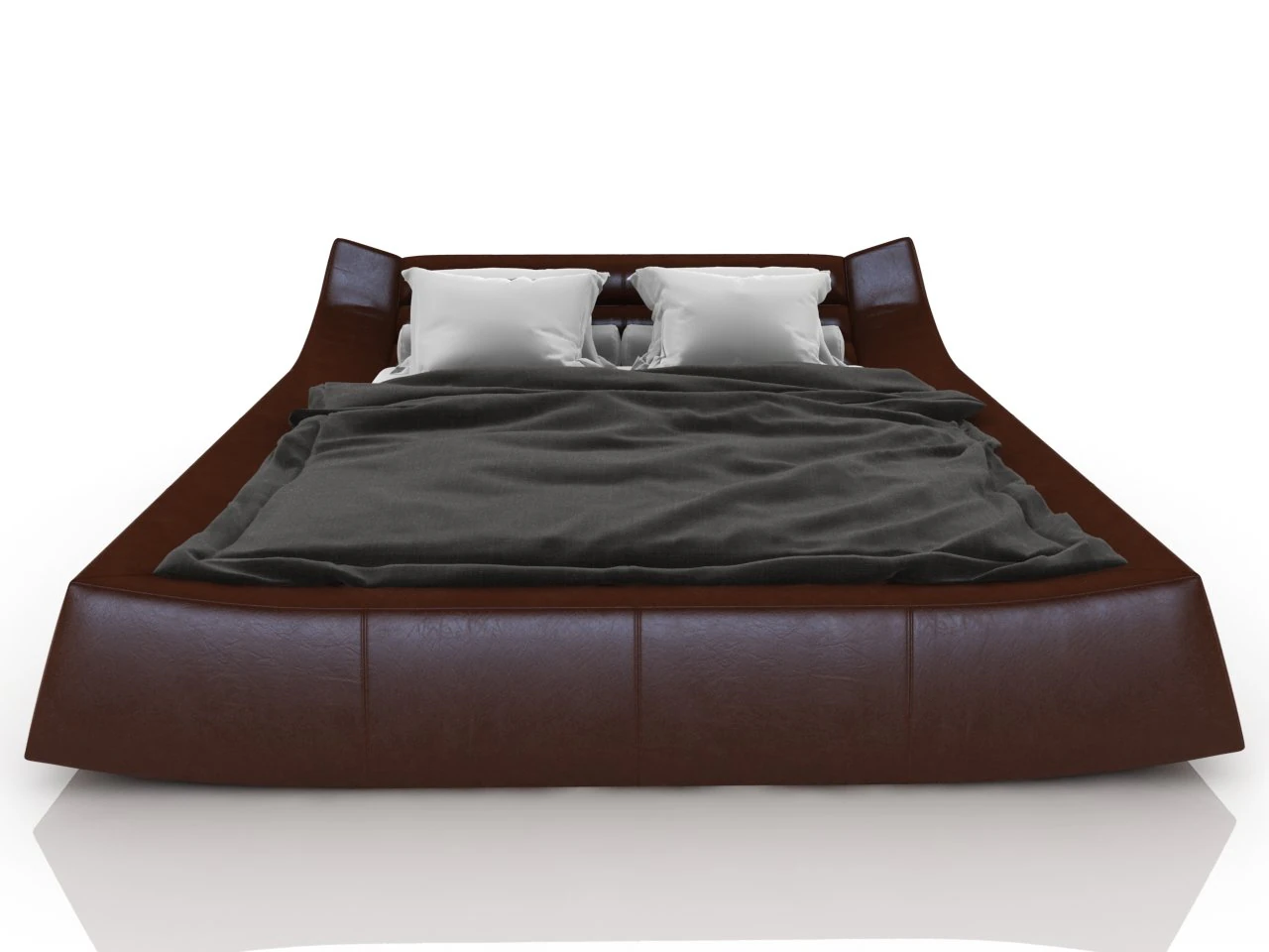 blanche bed 3D Model .c4d .max .obj .3ds .fbx .stl .blend 