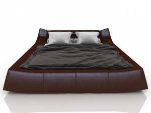 blanche bed Model 3D