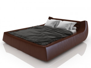 blanche bed 3D 모델
