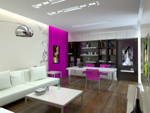living room 3Dモデル