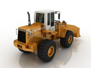 wheel loader 3D Model