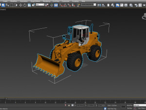 wheel loader 3D Model