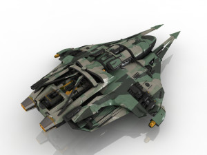 spaceship 3D Model