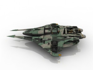 spaceship 3D Model