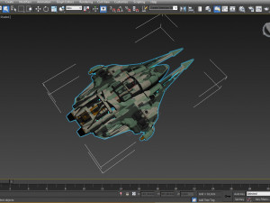 spaceship 3D Model