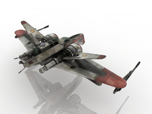 spaceship 3D Model