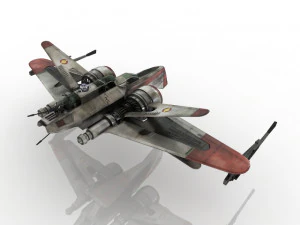 spaceship 3D Model