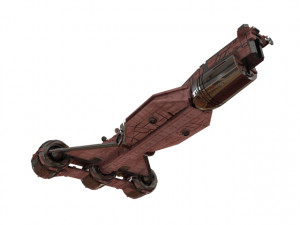 spaceship cruiser 3D 모델