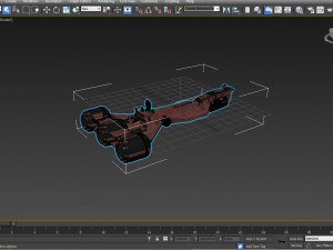 spaceship cruiser 3D 모델