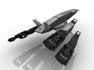 astronave Modello 3D