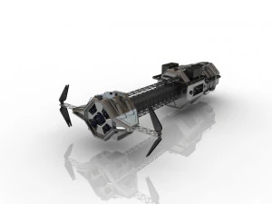 scifi spaceship 3D Model