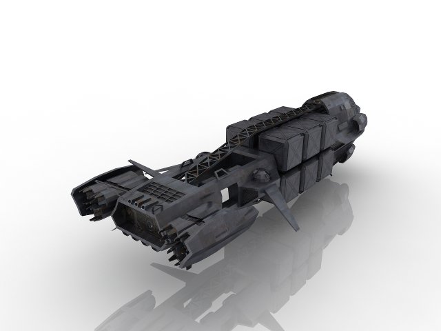 spaceship 3D 모델 .c4d .max .obj .3ds .fbx .stl .blend 