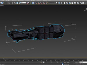 spaceship 3D 모델