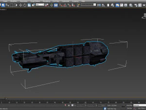 ruimteschip 3D Model
