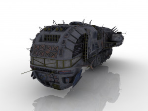 spaceship 3D 模型