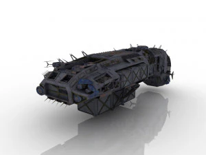 astronave Modello 3D