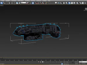 astronave Modello 3D