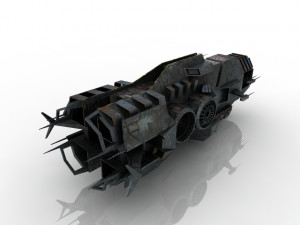 spaceship 3D 模型