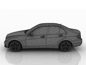 mercedes c classe 3D Model