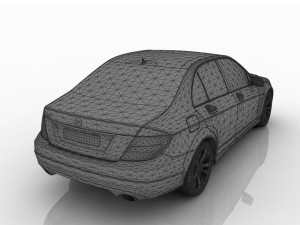 mercedes c classe 3D Model