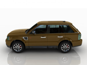land rover Modèle 3D