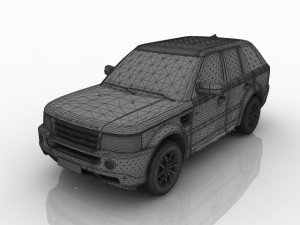 land rover Modèle 3D