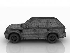 land rover Modèle 3D