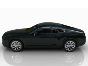 bentley continental gt 3D Model