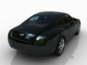 bentley continental gt 3D Model