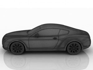 bentley continental gt 3D Модель