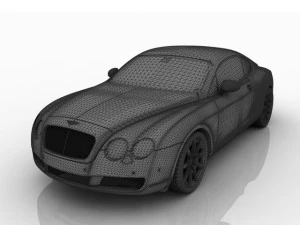 bentley continental gt 3D Model