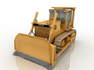 bulldozer 3D 模型