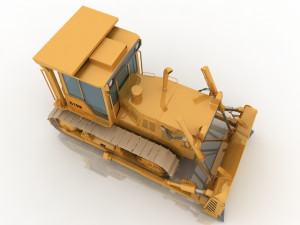 bulldozer 3D 模型