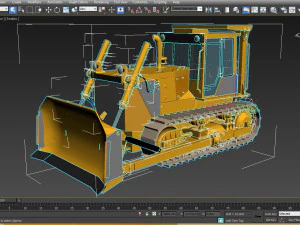 bulldozer 3D Model