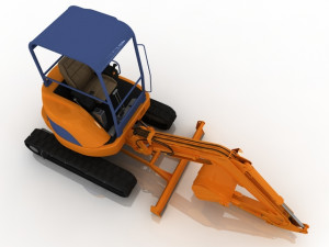 excavator 3D Model