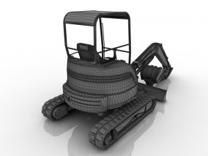 excavator 3D Model