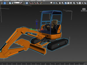 excavator 3D Model