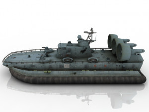 hovercraft 3D मॉडल