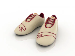 puma sneakers 3D Model