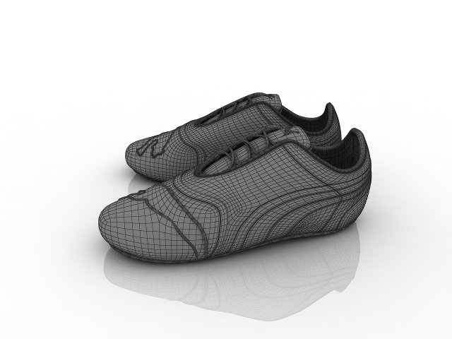 puma sneakers 3D Model in Clothing 3DExport