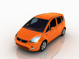 mitsubishi colt 3D Модель