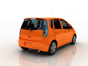 mitsubishi colt 3D Model