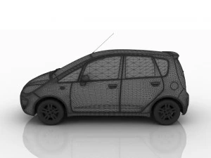 mitsubishi colt 3D Model