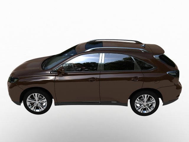 lexus rx 3D 模型 .c4d .max .obj .3ds .fbx .stl .blend