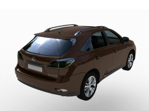 lexus rx 3D 模型