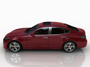 infiniti m56 3Dモデル
