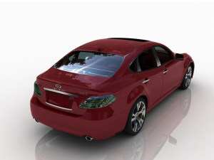 infiniti m56 3Dモデル